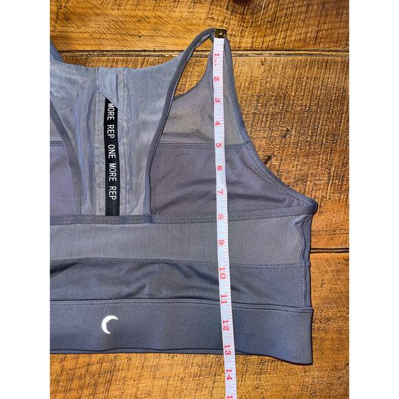 Womens‎ Zyia Active Gray Lined One More Rep Sports Bra - Picture 4 of 4